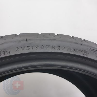 4. opony 295/30 R22 2x DUNLOP 103Y XL Sport Maxx RT letnie 2018, 2019 6mm