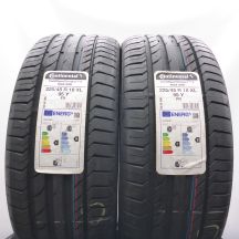 2. Opony 225/45 R18 4x CONTINENTAL 95Y XL ContiSportContact 5 M0E RFT Letnie 2022 