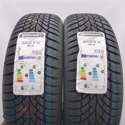 3. Opony 205/65 R16 4x CONTINENTAL 95H WinterContact TS 870 Zimowe 2022