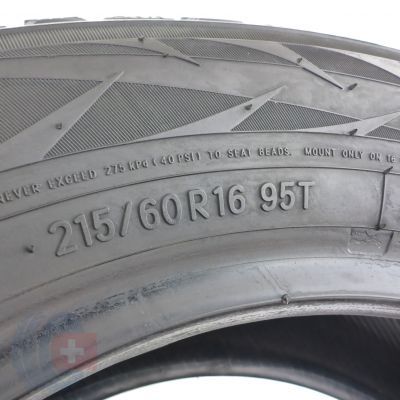 4. 2 x TOYO 215/60 R16 95T Observe G3-ICE Zima 2019 6,5mm