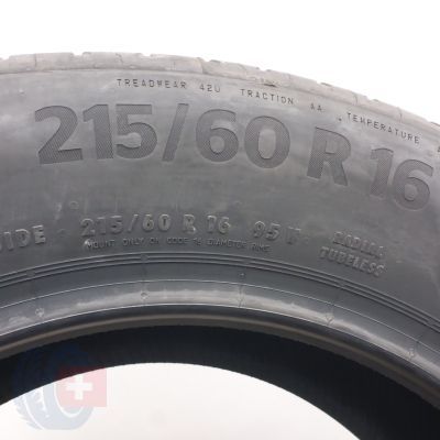 6. Opony 215/60 R16 2x CONTINENTAL 95V XL EcoContact 6 SEAL Letnie 2023