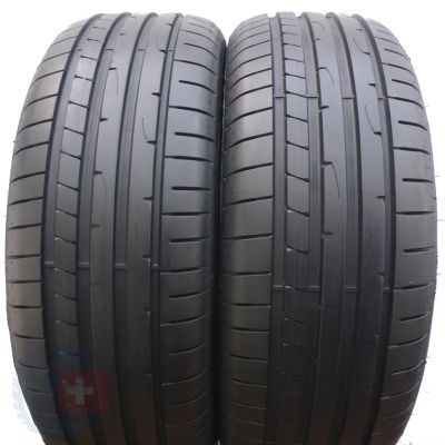 2 x DUNLOP 215/55 ZR17 94Y Sport Maxx RT2 Lato 2019, 2020 7mm