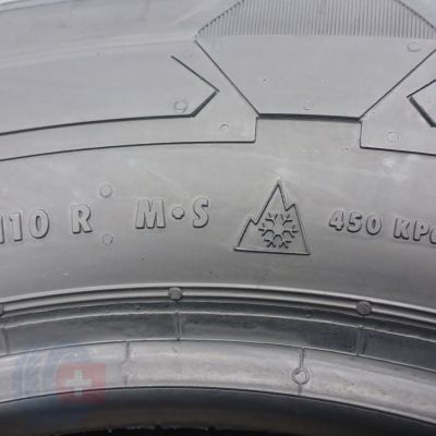 2. Opony 225/70 R15C 2x CONTINENTAL 112/110R VanContact Winter Zimowe 2024 8,2-9mm