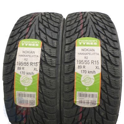 5. 4 x NOKIAN 195/55 R15 89R XL Hakkapeliitta R2 Zima 2014 