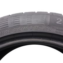 5. 4 x CONTINENTAL 215/45 R17 87V ContiEcoContact 5 Lato 2016, 2017 6,8-7,2mm
