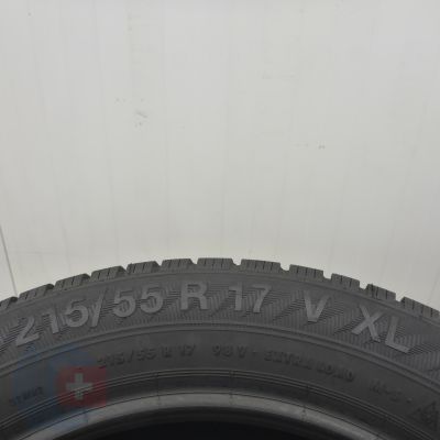 7. Opony 215/55 R17 4x GISLAVED 98V XL Euro Frost 6 Zimowe 2023 7,8mm