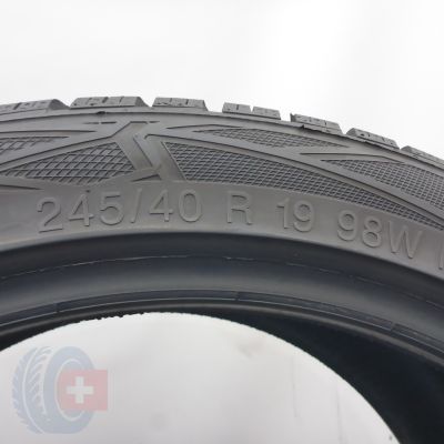 5. Opony 245/40 R19 2x VREDESTEIN 98W XL Wintrac PRO Zimowe 2023 7-6,7mm