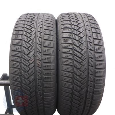4. Opony 215/55 R17 4x CONTINENTAL 94H WinterContact TS850P Zimowe 2019 6,8-8mm