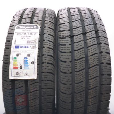 Opony 205/70 R15C 2x BARUM 106/104R Snovanis 3 Zimowe 2022