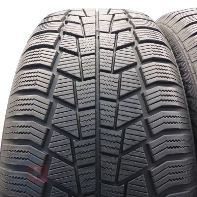 3. Opony 225/55 R17 2x GISLAVED 101V XL EuroFrost 6 Zimowe 2021 6,5-6,8mm