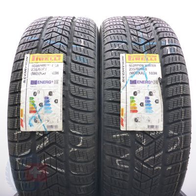 3. Opony 235/60 R18 4x PIRELLI 103H Scorpion Winter M0 Zimowe 2022