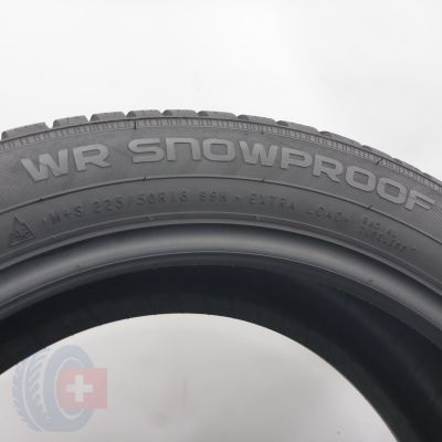 6. Opony 225/50 R18 4x NOKIAN 99H XL WR Snowproof Zimowe 2022 7-7,2mm