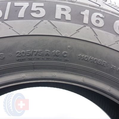 7. Opony 205/75 R16C 2x CONTINENTAL 110/108R Vanco Winter 2 Zimowe 2022 