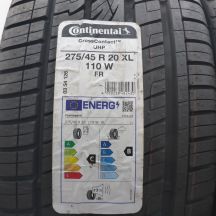 2. Opony 275/45 R20 2x CONTINENTAL 110W XL CrossContact Letnie 2022 Nieużywane