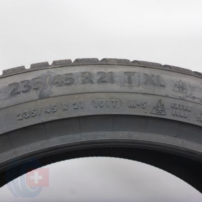 6. Opony 235/45 R21 2x CONTINENTAL101T XL WinterContact TS 870 P Zimowe 2023 