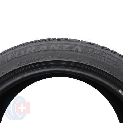 4. Opony 225/45 R17 2x BRIDGESTONE 91W Turanza ER300 MO Letnie 2018 6,8mm