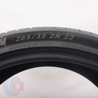 4. Opony 265/35 R22 2x MICHELIN 102Y XL PilotSport 4S Letnie 2019 5,2mm