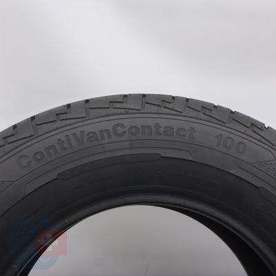 6. Opony 215/75 R16C 2x CONTINENTAL 116/114R ContiVanContact 100 Letnie 2019 9mm