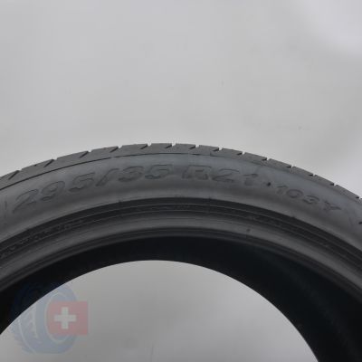 5. Opony 295/35 R21 2x PIRELLI 103Y PZero letnie 2024 6,8mm