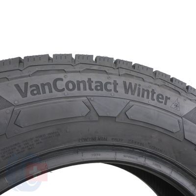 6. 2 x CONTINENTAL 185/75 R16C 104/102R VanContact Winter Zima 2015, 2019 8,5-9mm