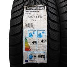 2. Opony 185/60R16 4 x BRIDGESTONE 86H Blizzak LM001 Zimowe 2018 Nieużywane 