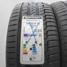 2. Opony 235/55 R18 2x CONTINENTAL 100H PremiumContact 6 Letnie 2022