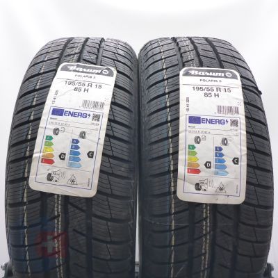 Opony 195/55 R15 2x BARUM 85H Polaris 5 Zimowe 2022 