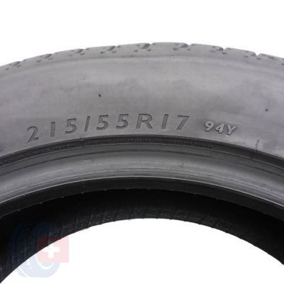 5. 2 szt. Opony DUNLOP 215/55 R17 Lato Sport Maxx RT 94Y