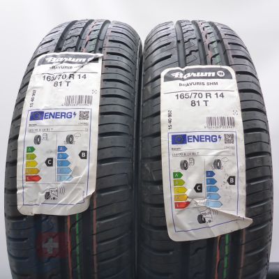 4. Opony 165/70 R14 4x BARUM 81T Bravuris 5HM Letnie 2022