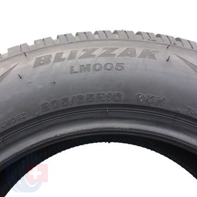 7. Opony 205/65 R16 4x BRIDGESTONE 95H Blizzak LM005 Zimowe 2020 Jak Nowe 8-8,2mm