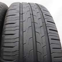 2. Opony 195/65 R15 4x CONTINENTAL 91V EcoContact6 Letnie 2019 5,5-6mm