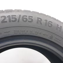 4. Opony 215/65 R16 2x CONTINENTAL 98H WinterContact TS870P Zimowe 2024 7,5-7,8mm