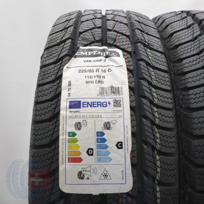 2. Opony 225/65 R16C 2x SEMPERIT 112/110R Van-Grip 3 Zimowe 2025