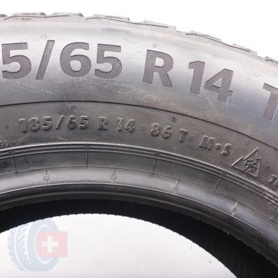 7. Opony 185/65 R14 4x CONTINENTAL 86T WinterContact TS 870 Zimowe 2022 