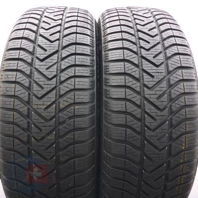 4. Opony 195/55 R17 4x PIRELLI 92H XL Snowcontrol Winter 210 Serie 3 BMW Zimowe 2016, 2017, 2021, 2022 7,2-8mm