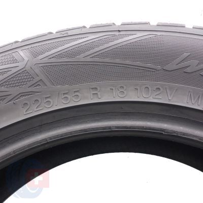 5. Opony 225/55 R18 4x VREDESTEIN 102V XL Wintrac Pro Zimowe 2019 6,8-7,2mm