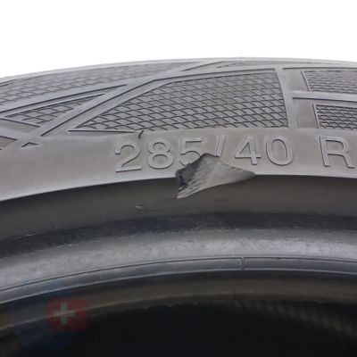 8. Opony 285/40 R22 2x VREDESTEIN 110W XL Wintrac PRO Zimowe 2021 6-6,5mm