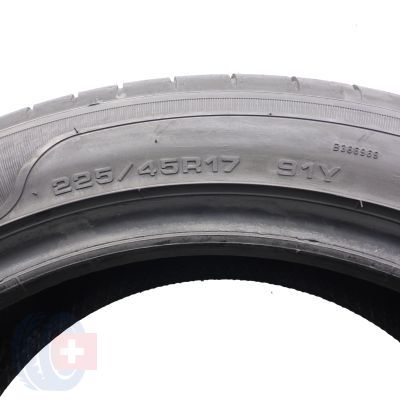 6. Opony 225/45 R17 4x SAVA 91Y Intensa uhp 2 Letnie 2022 7-7,8mm 