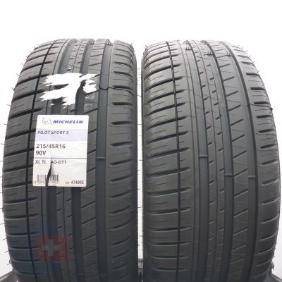 5. Opony 215/45 R16 4x MICHELIN 90V XL Pilot Sport 3 A0 Letnie 2025 