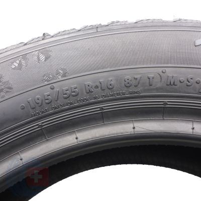 6. Opony 195/55 R16 2x SEMPERIT 87T Speed-Grip 3 Zimowe 2020 Nieużywane 
