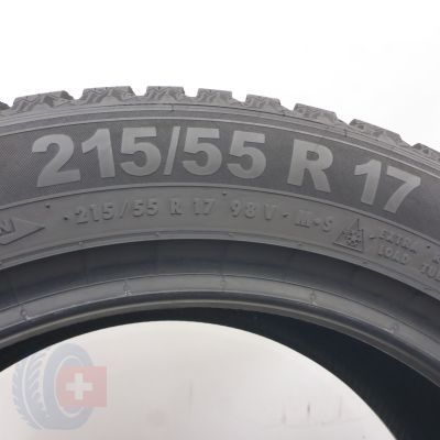 7. Opony 215/55 R17 4x SEMPERIT 98V XL Speed-Grip 5 Zimowe 2025 8,5 i 7,8mm