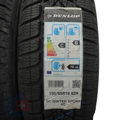 2. 4 x DUNLOP 195/65 R16 92H SP Winter Sport 4D Zima 2019 