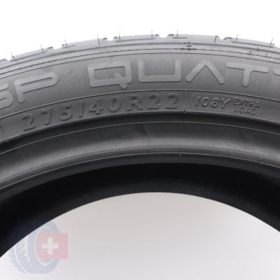 7. Opony 275/40 R22 2x DUNLOP 108Y XL SP Quattromaxx Noise Shield letnie 2019 8,2mm 
