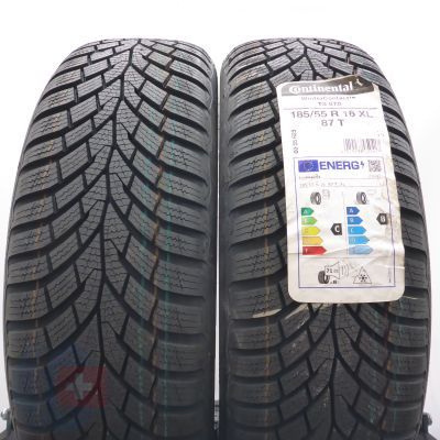 Opony 185/55 R16 2x CONTINENTAL 87T XL WinterContact TS860 Zimowe 2022