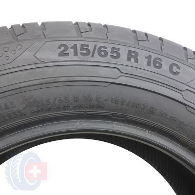 5. 4 x CONTINENTAL 215/65 R16C 109/107R VanContact 200 Lato 2013 7,5-8,2mm