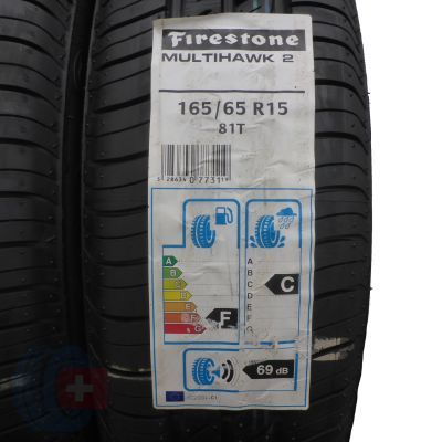 2. 4 x FIRESTONE 165/65 R15 81T MultiHawk 2 Lato 2015 Jak Nowe