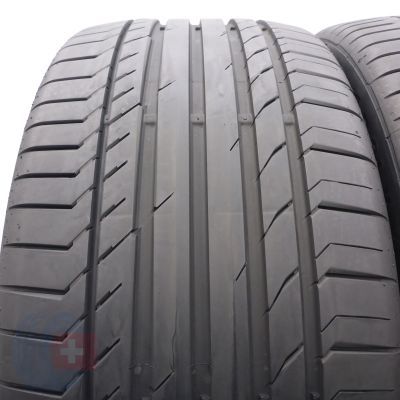2. Opony 285/40 R21 2x CONTINENTAL 109Y XL ContiSportContact 5 AO Letnie 2022 7mm