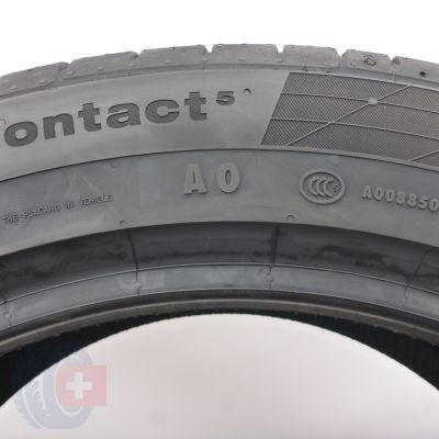 6. Opony 245/45 R18 4x CONTINENTAL 96Y ContiSportContact 5 A0 Letnie 2022 Nieużywane