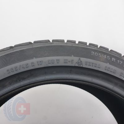 8. Opony 205/45 R17 CONTINENTAL 88V XL ContiWinterContact TS 830 P RFT Zimowe 2022/23 