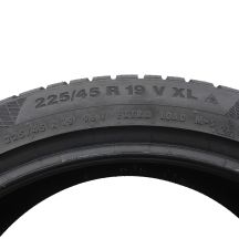 5. Opony 225/45 R19 2x CONTINENTAL 96V XL WinterContact Ts850P Zimowe 2019 7,5mm